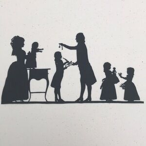 💖 Handmade PaperCut Silhouette Scherenschn…